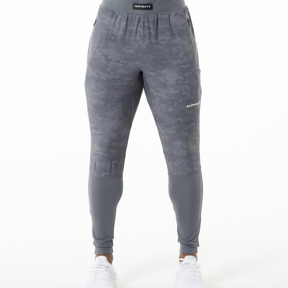 NEW Alphalete Mens Infinity Tech Pant Joggers – Shadow Grey